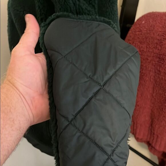 Patagonia Men’s Recycled Sherpa Hoody Green Zip Up Jacket Gorpcore Outdoor - Picture 6 of 12